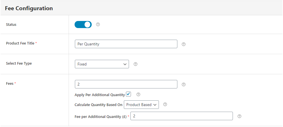 Figure 4 - Charging £2 per t-shirt and hoodie added to the cart if the product count is less than 15.