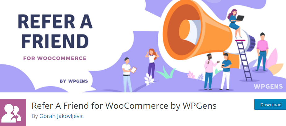 Plugin 4 - Refer a friend for WooCommerce - Plugins for Business Promotion