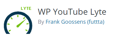 Plugin 5 - WP YouTube Lyte - Plugins for Business Promotion